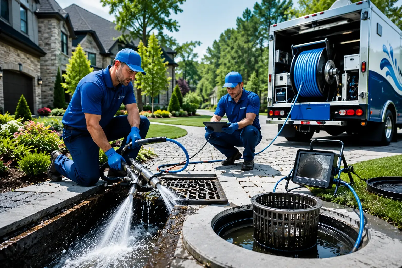 Local outdoor drain cleaning professionals in Spring Grove, PA